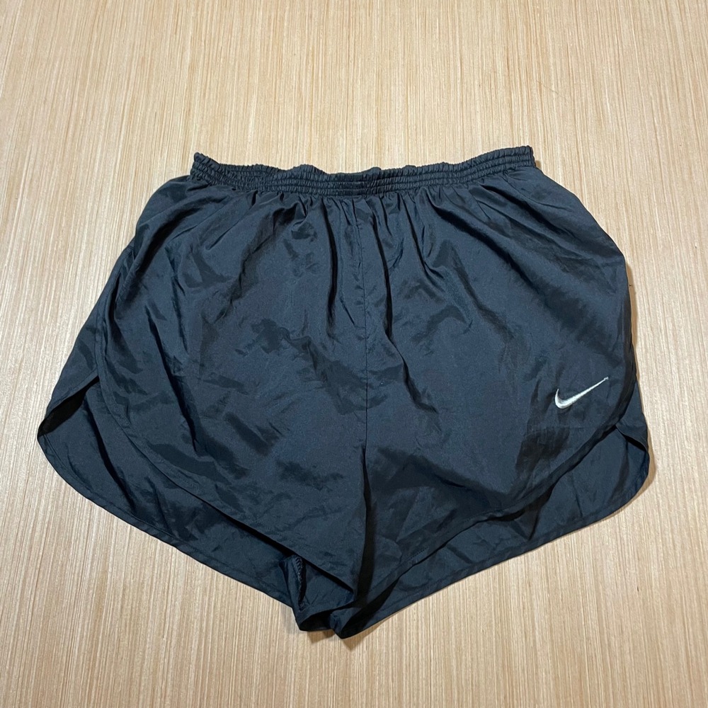 Nike Running Shorts Womens Black Athletic Swoosh Lightweight Activewear